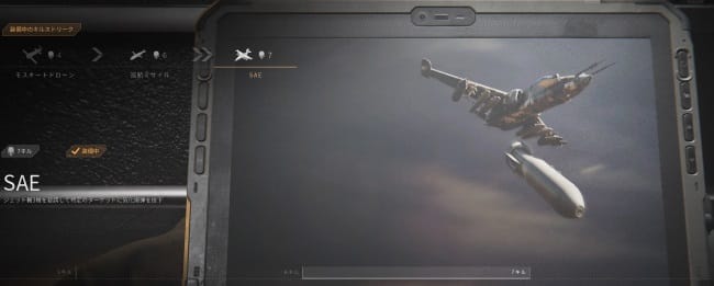COD MW3のSAE
